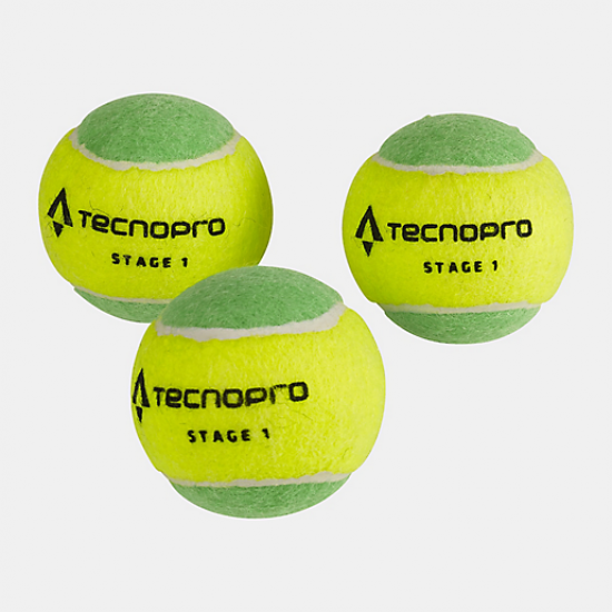 Boutique ★ Balle de tennis sans pression Stage 1 Polybag-TECNO PRO