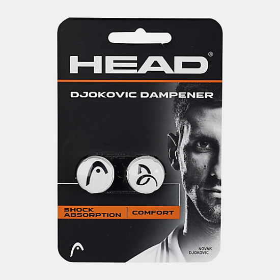 Nouveau - Anti vibrateur Djokovic Dampener BLANC-HEAD